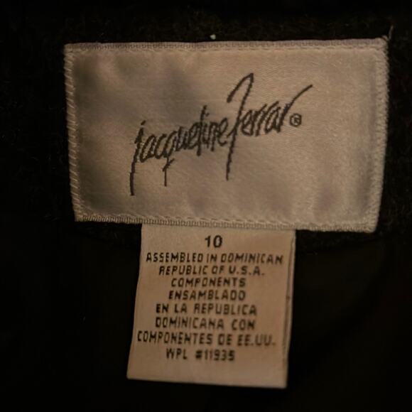 Jacqueline Ferrar Gray Pure Wool Long Coat. 10 - Picture 6 of 7